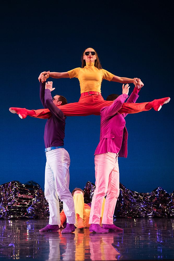 Dallas McMurray, Sarah Haarmann and Sam Black in Pepperland.© Mat Hayward. (Click image for larger version)