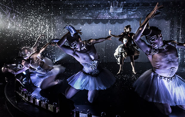 Company XIV in <I>Nutcracker Rouge</I>.<br />© Mark Shelby Perry. (Click image for larger version)