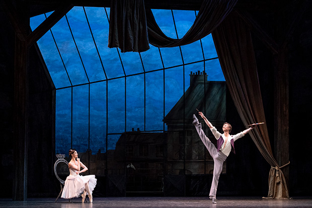 Lauren Cuthbertson and Vadim Muntagirov in The Two Pigeons.© Foteini Christofilopoulou, courtesy the Royal Opera House. (Click image for larger version)