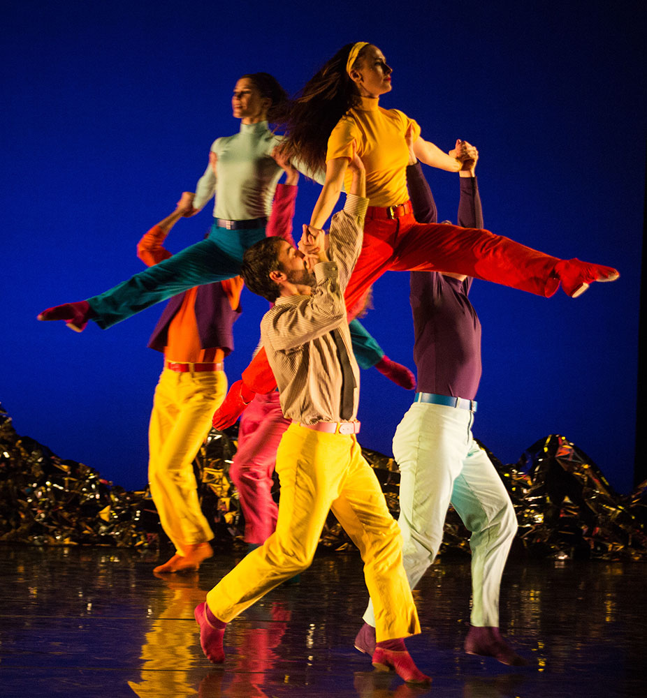 Mark Morris Dance Group in <I>Pepperland</I>.<br />© Mat Hayward. (Click image for larger version)