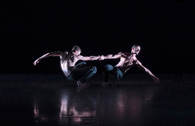 BalletBoyz in Christopher Wheeldon’s <I>Us</I>.<br />© George Piper. (Click image for larger version)