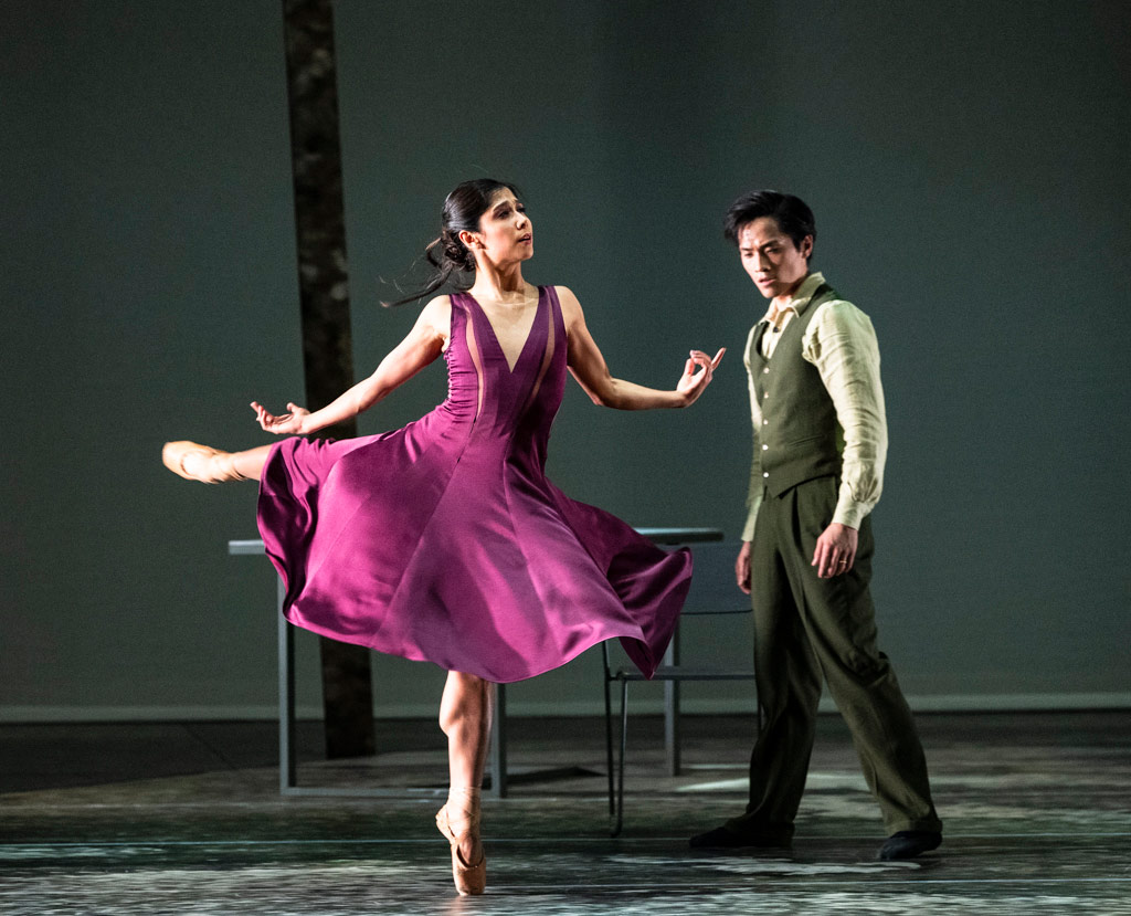 Crystal Costa and Jeffrey Cirio in Stina Quagebeur's Nora.© Foteini Christofilopoulou. (Click image for larger version)