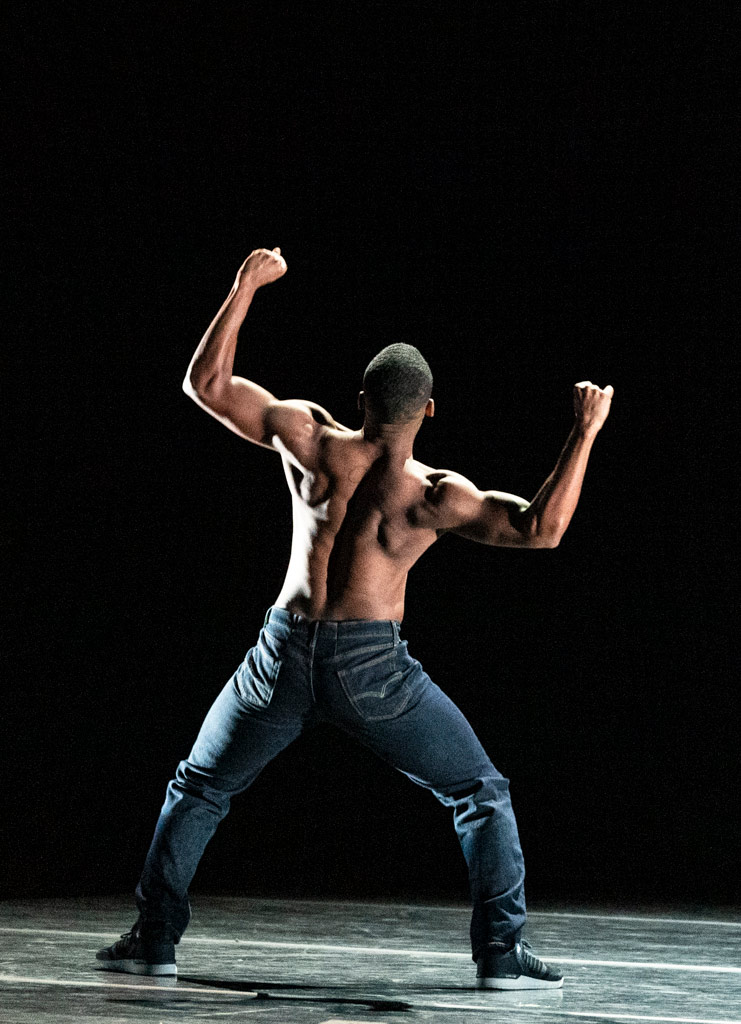 Alvin Ailey American Dance Theater in <I>Lazarus</I>.<br />© Foteini Christofilopoulou. (Click image for larger version)