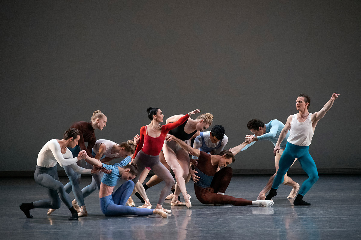 New York City Ballet in Justin Peck’s <I>Rotunda</I>.<br />© Erin Baiano. (Click image for larger version)