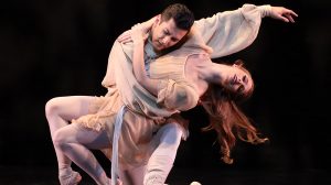 Danielle Brown and Ricardo Graziano in Ashton's The Walk to the Paradise Garden.© Frank Atura. (Click image for larger version)