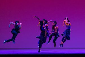 Alvin Ailey American Dance Theater in Rennie Harris’ Lazarus.© Erin Baiano. (Click image for larger version)