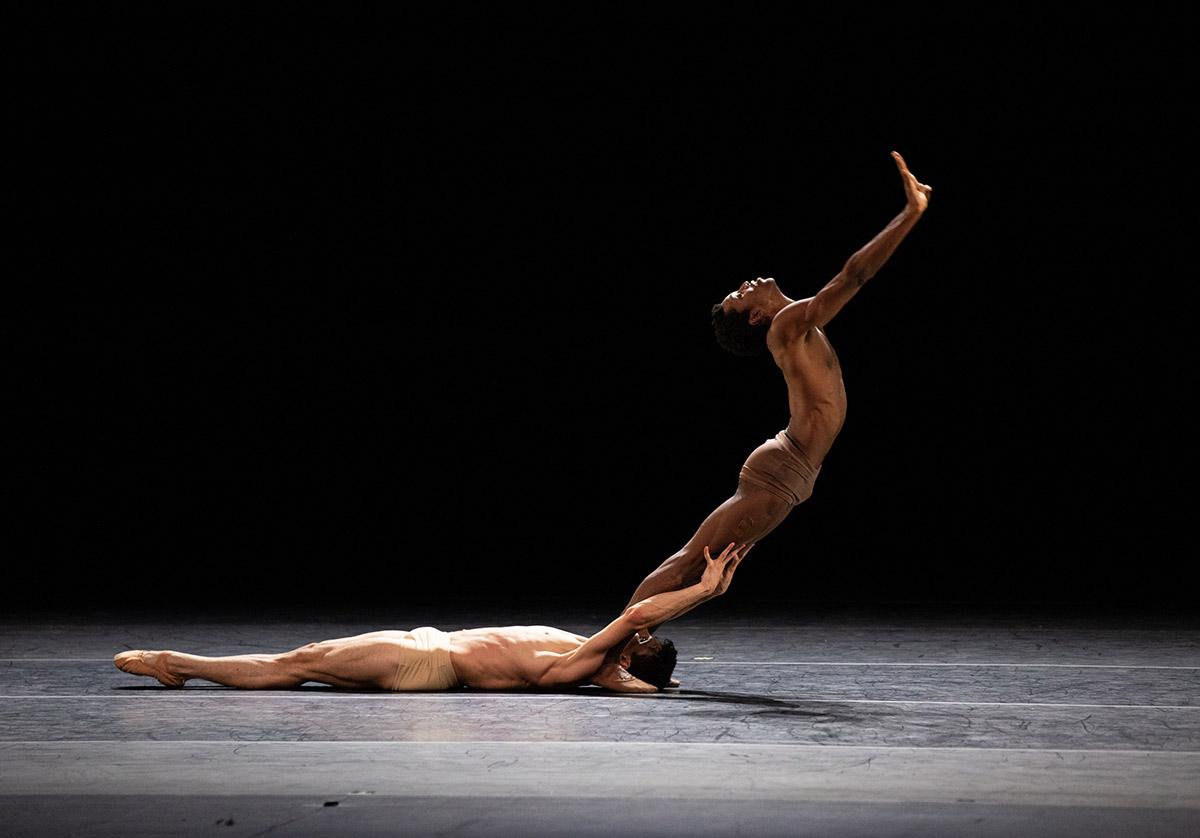 João Menegussi and Calvin Royal III in Christopher Rudd’s Touché.© Rosalie O'Connor. (Click image for larger version)