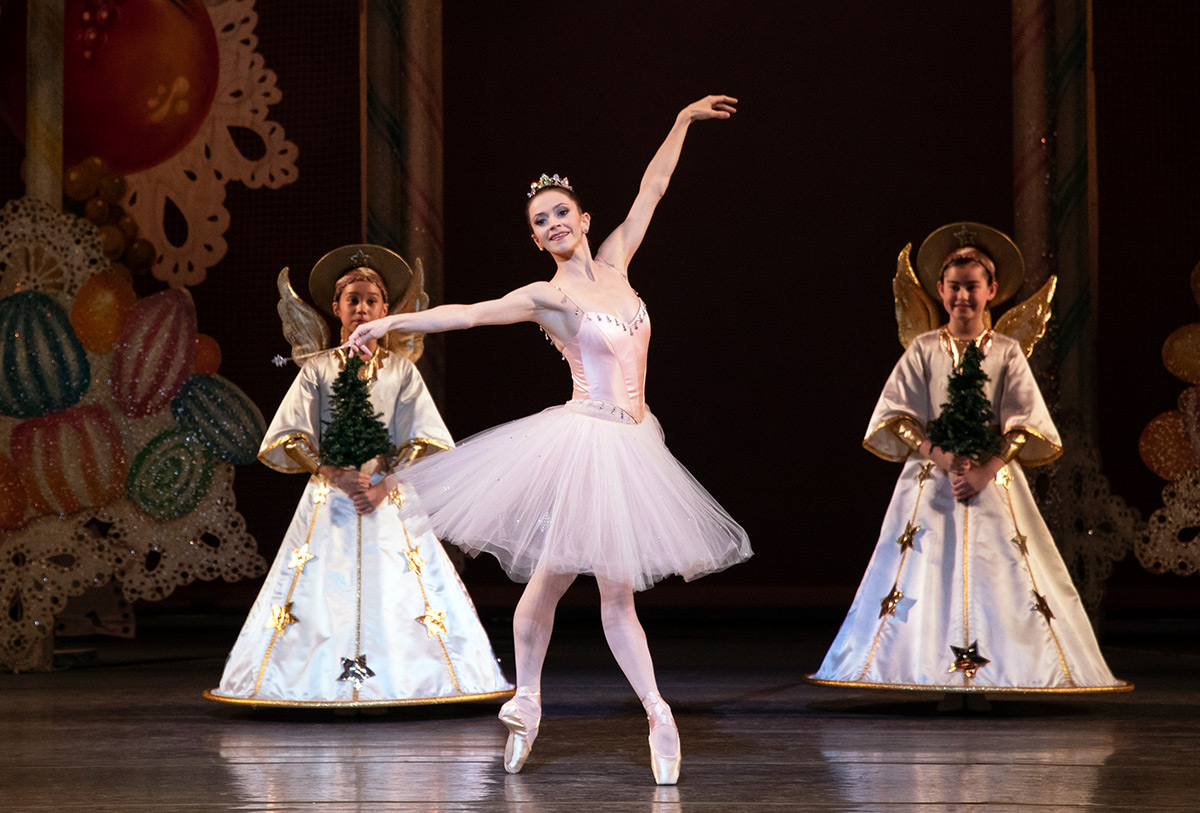 Megan Fairchild in George Balanchine’s <I>The Nutcracker</I>.<br />© Erin Baiano. (Click image for larger version)