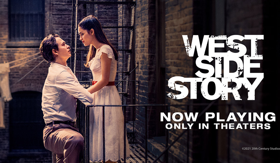 West Side Story poster/flyer image.© 20th Century Studios. (Click image for larger version)